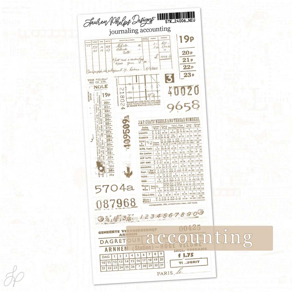 Journaling Accounting | Classically Chic Basics