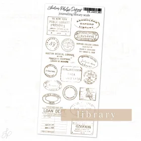 Journaling Library Seals | Classically Chic Basics