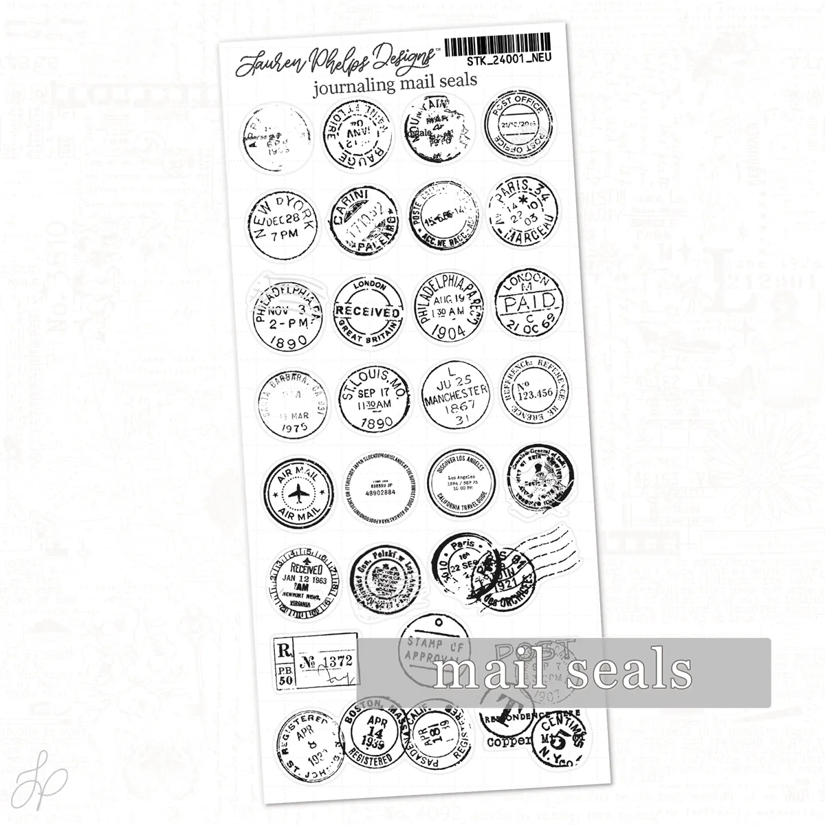 Journaling Mail Seals | Classically Chic Basics