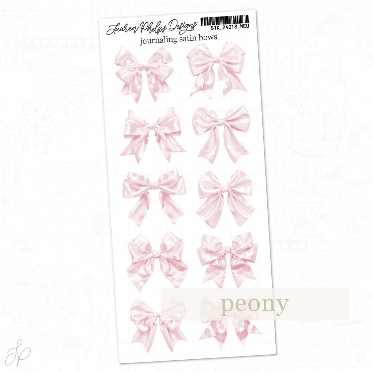 Journaling Satin Bows | Classically Chic Basics