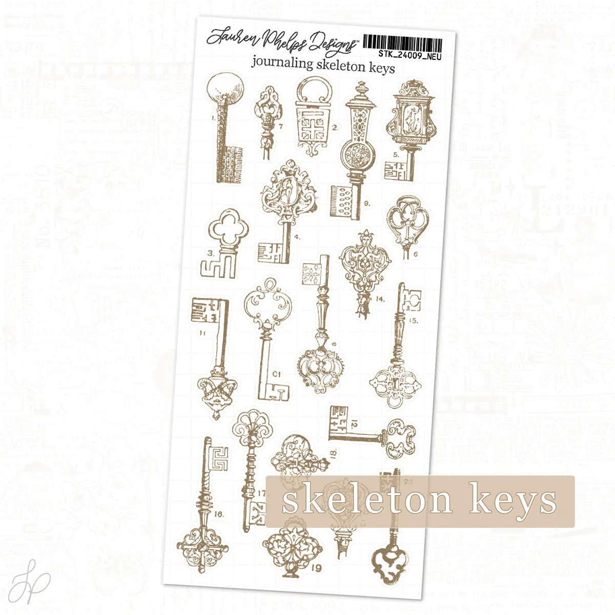 Journaling Skeleton Keys | Classically Chic Basics