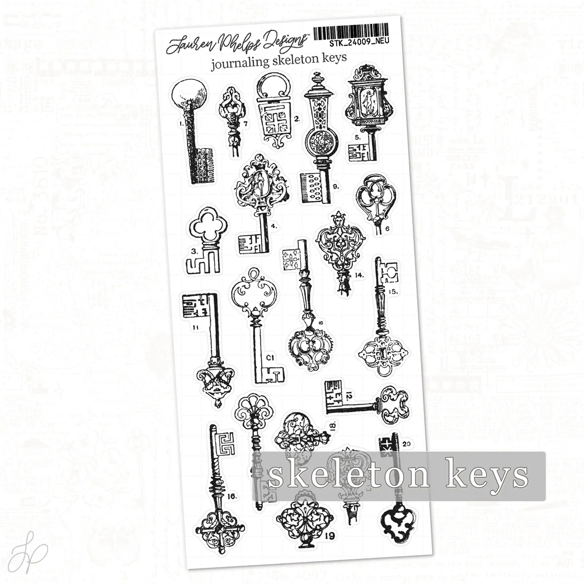 Journaling Skeleton Keys | Classically Chic Basics