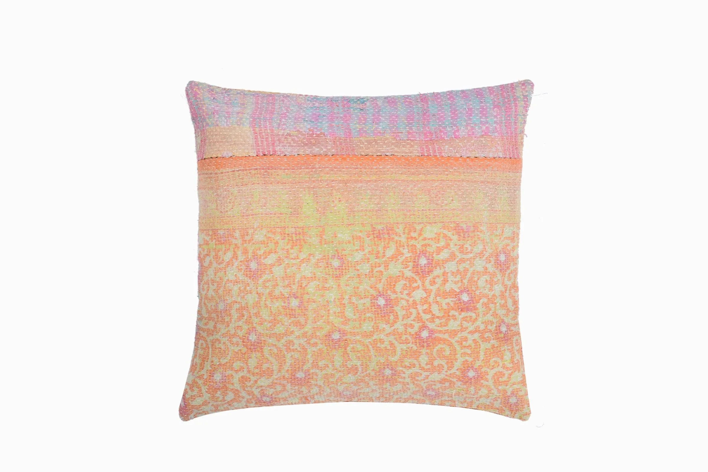 Kantha stitch cushion Ref 20