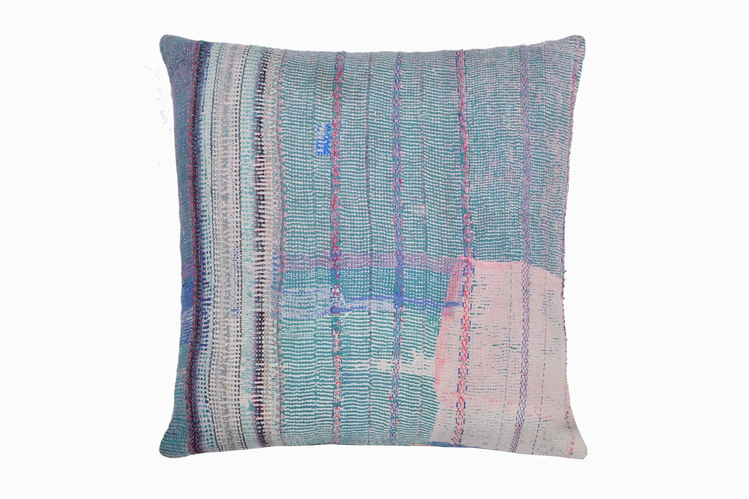 Kantha stitch cushion Ref 24