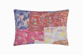 Kantha stitch cushion Ref 4