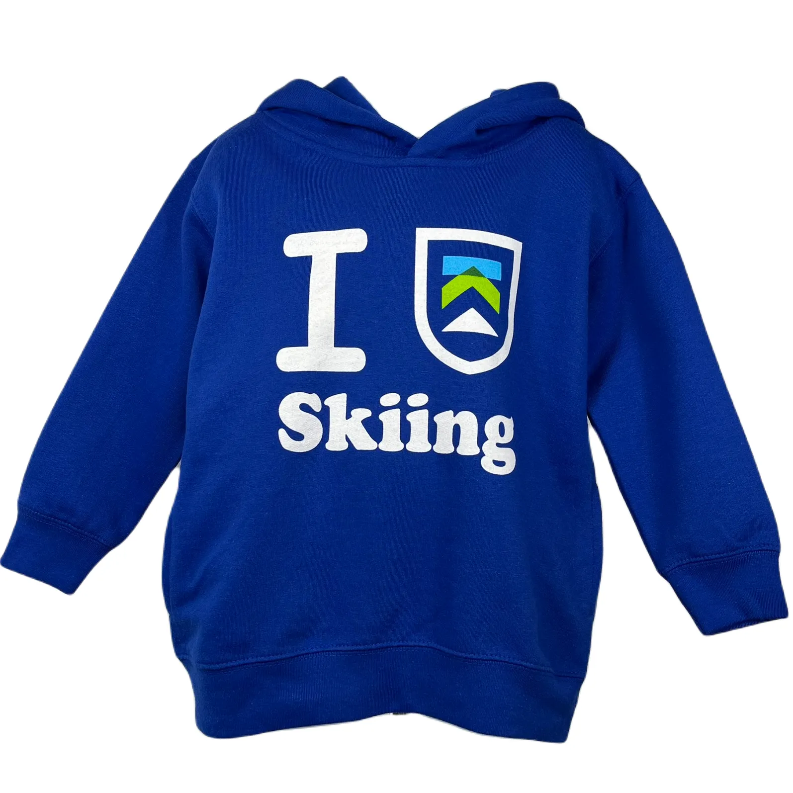 Killington Logo "I Heart Skiing" Toddler Hoodie