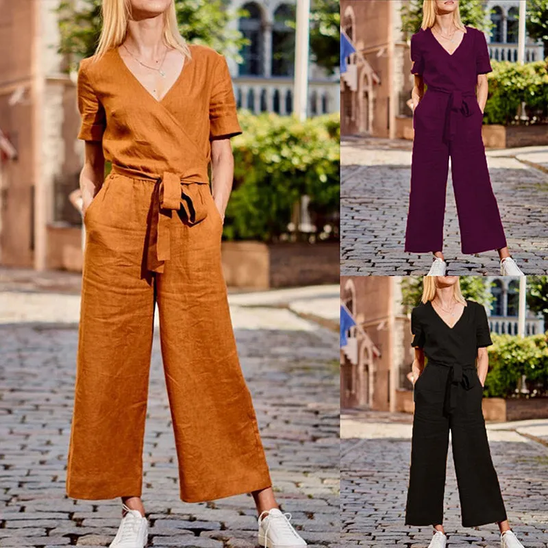 Ladies Loose Fit Jumpsuit