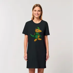 Leafasaur Organic T-Shirt Dress