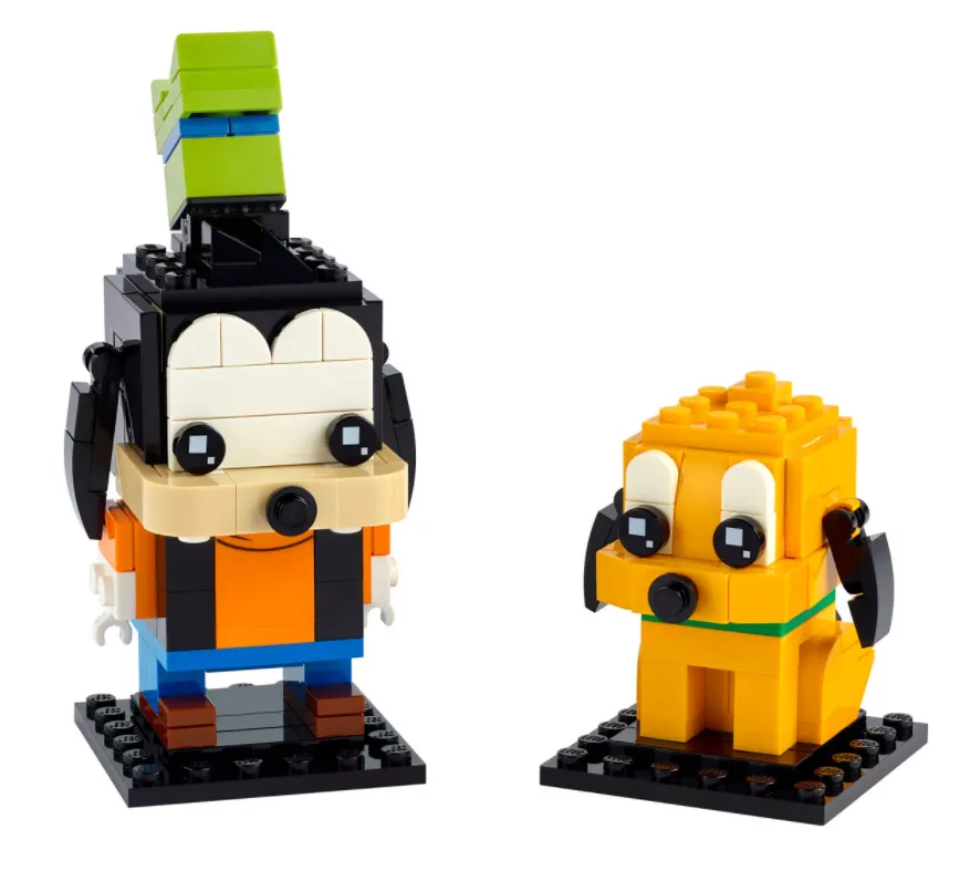 LEGO 40378: Brickheadz: Disney Goofy & Pluto