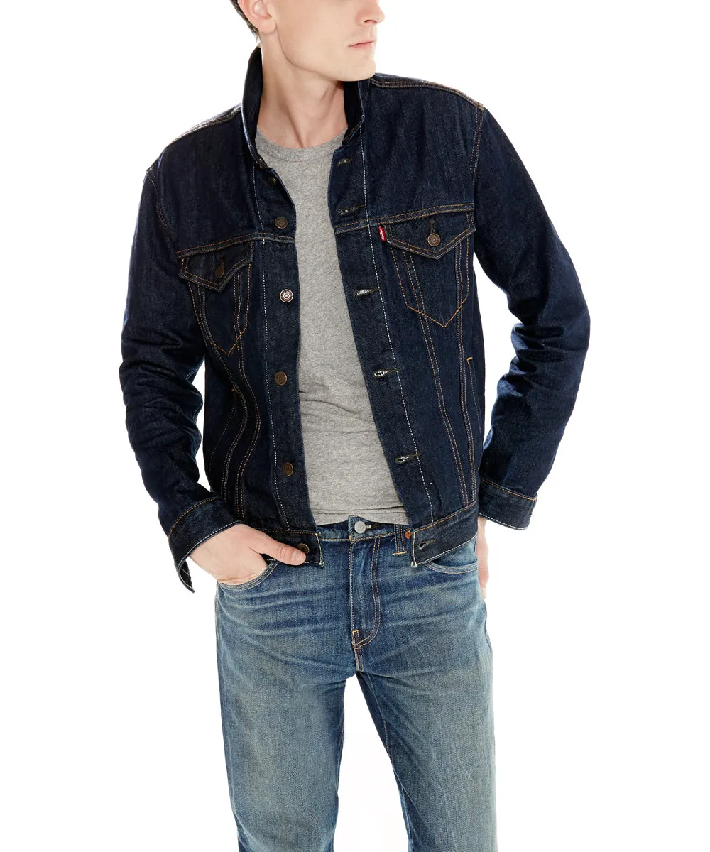 Levi's Men’s Trucker Jacket - Rinse