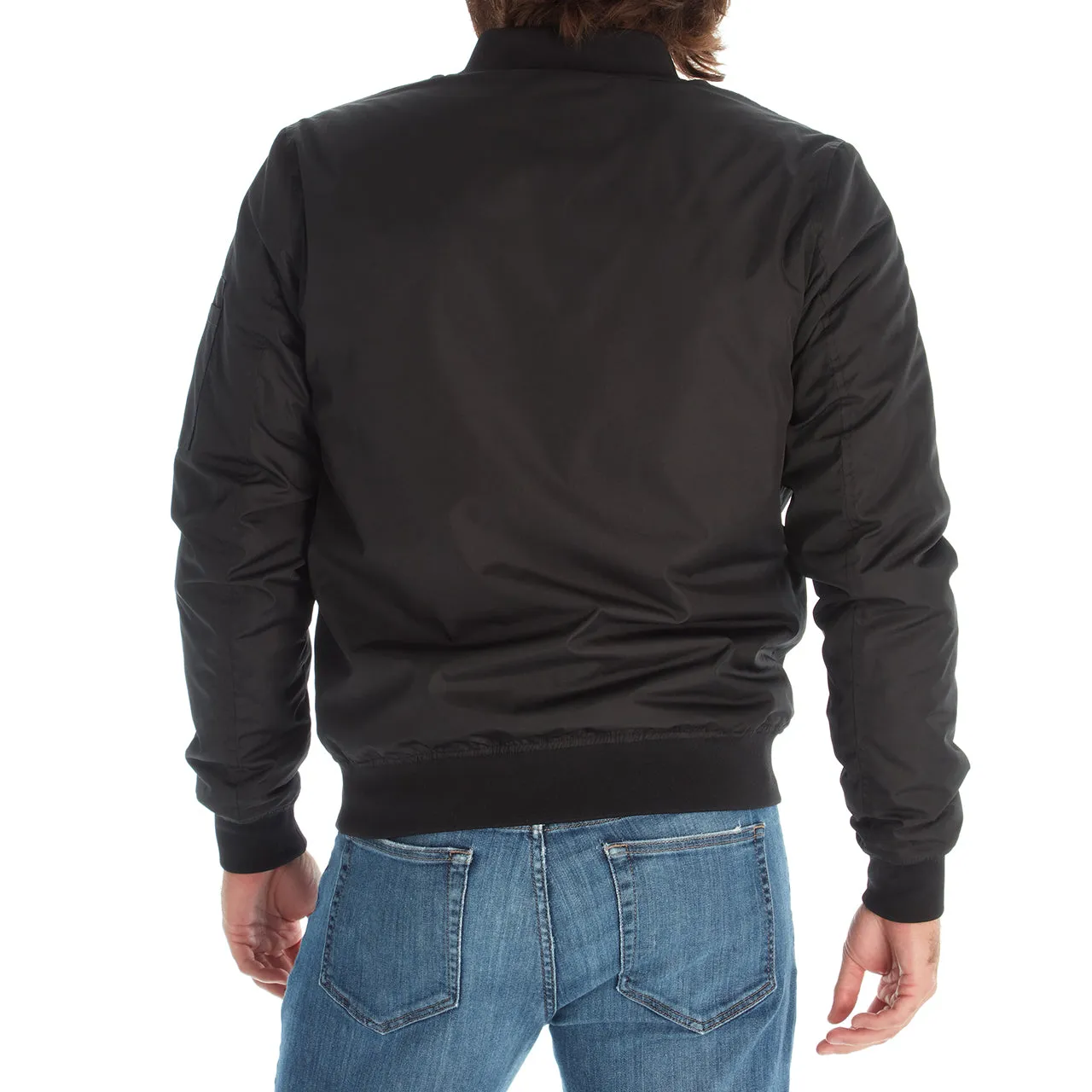 Lewis Sherpa Lined Bomber Jacket