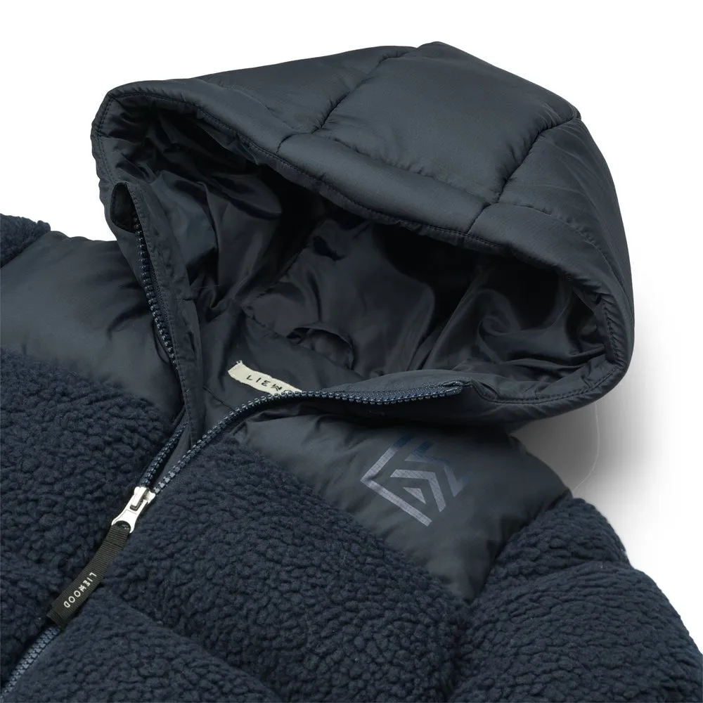 Liewood: Niko Pile Jacket - Classic Navy