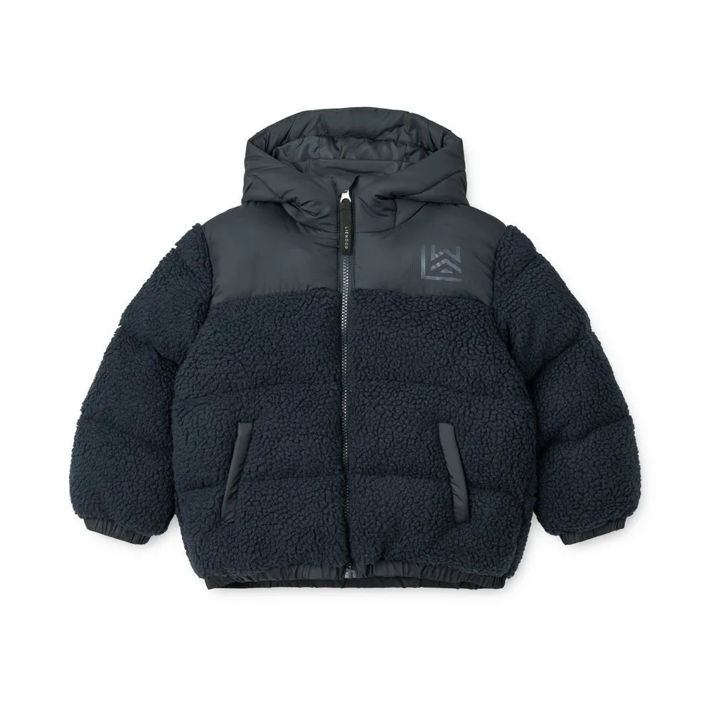 Liewood: Niko Pile Jacket - Classic Navy