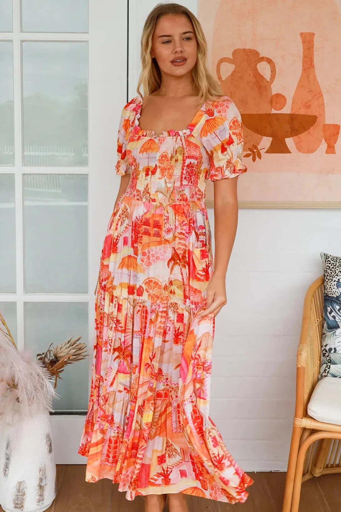 MARIBELLA MAXI DRESS