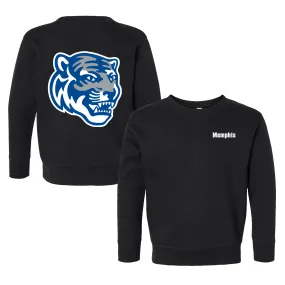 Memphis Tigers Logo Toddler Crewneck Sweatshirt