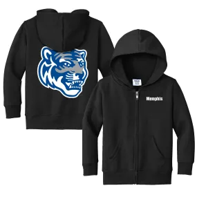 Memphis Tigers Logo Toddler Full-Zip Sweatshirt