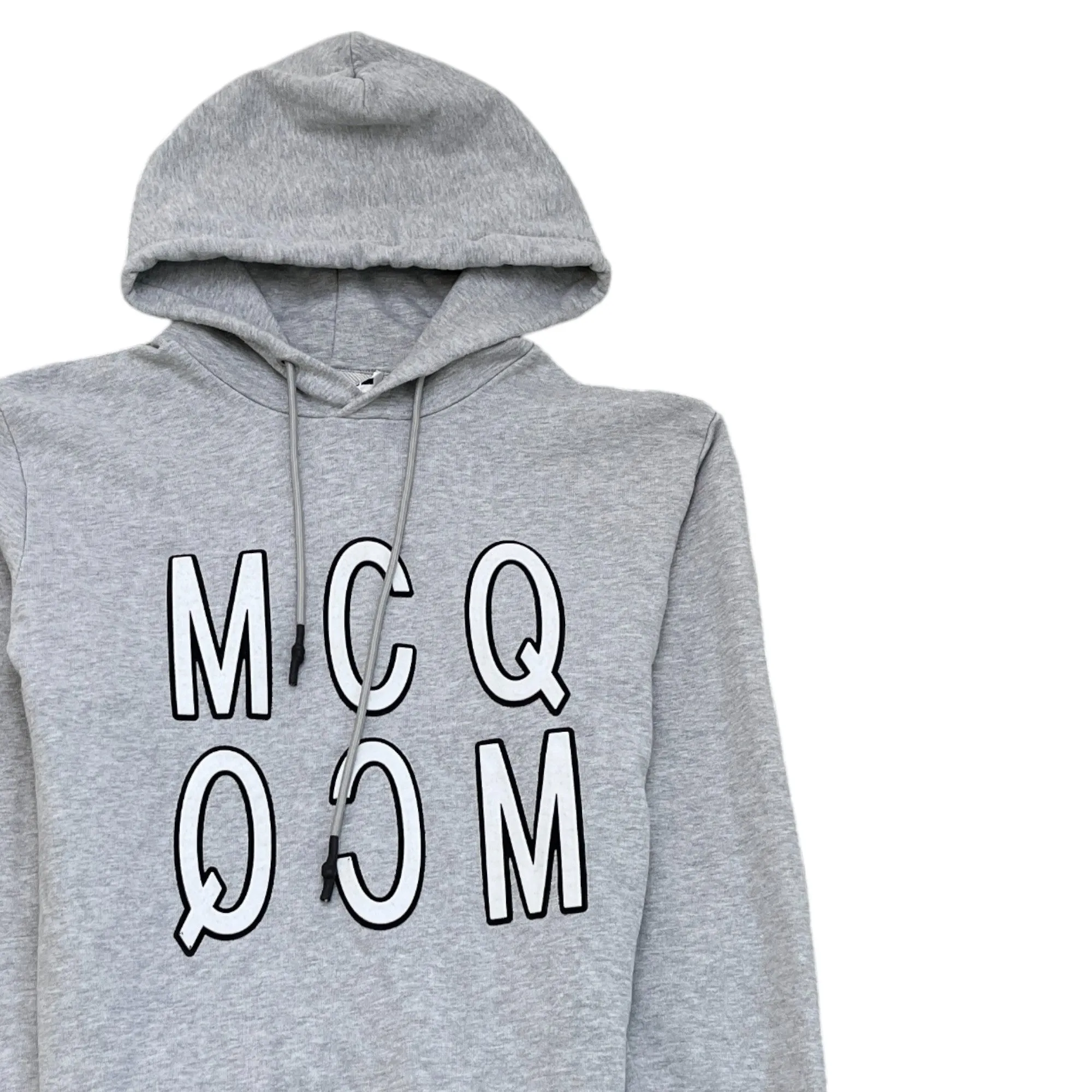 Men's Mcq Logo Jumper Grey Size M