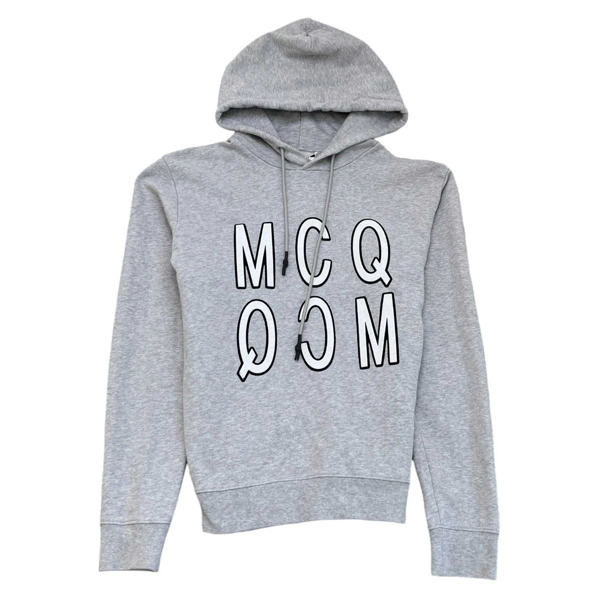 Men's Mcq Logo Jumper Grey Size M