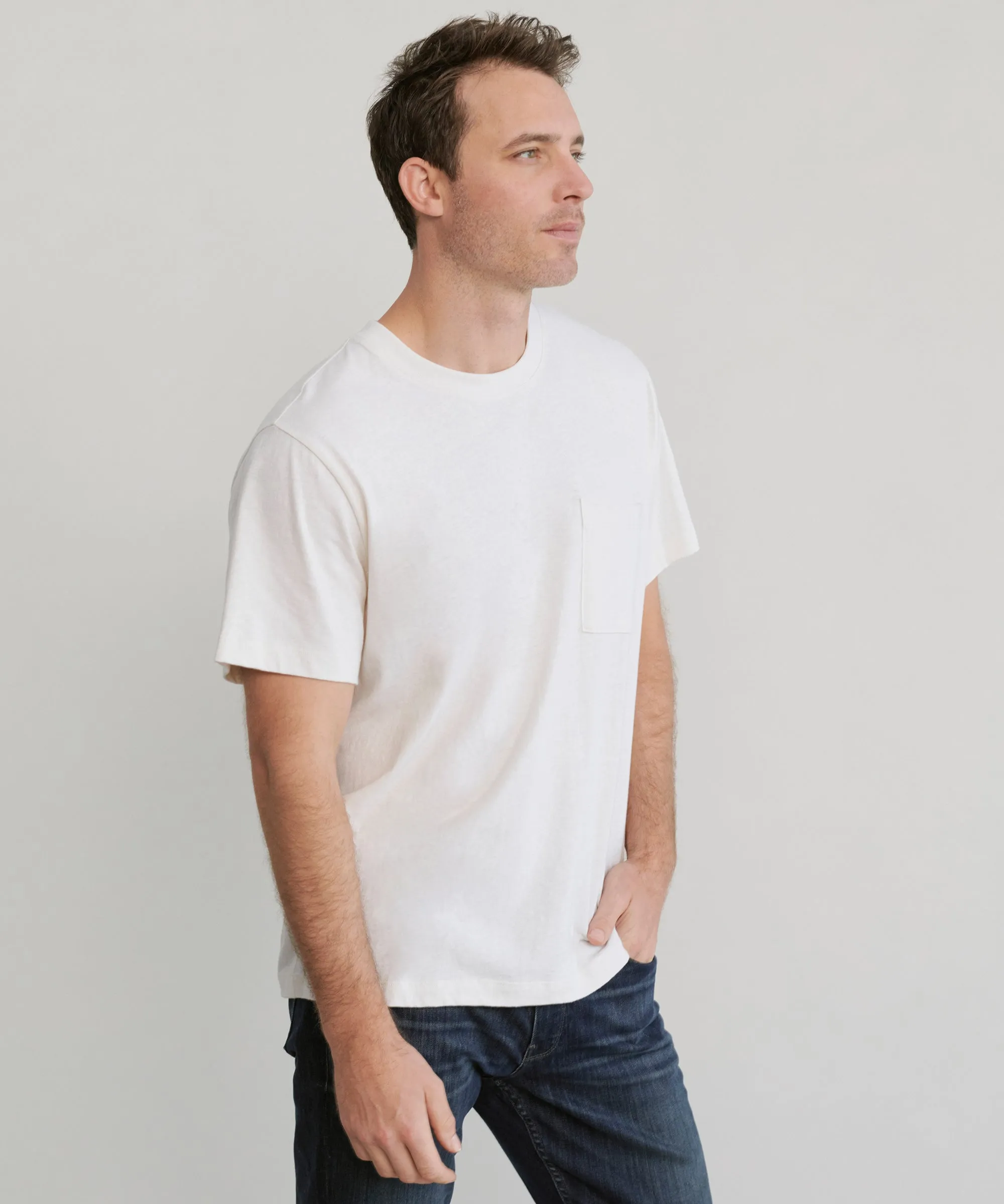 Men's Vintage Pocket Tee