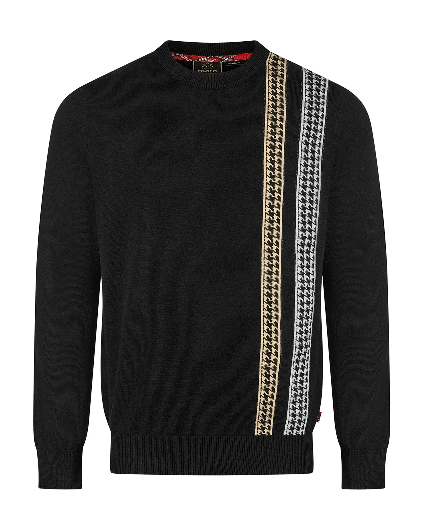 Merc London Derwent Knitted Jumper Black