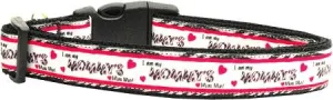 Mirage Pet Products 125-091 MD Mommys Mini Me Nylon Collar Medium