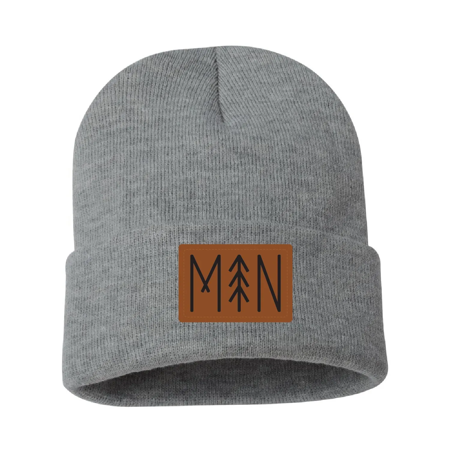 MN141 Solid 12" Cuffed Beanie