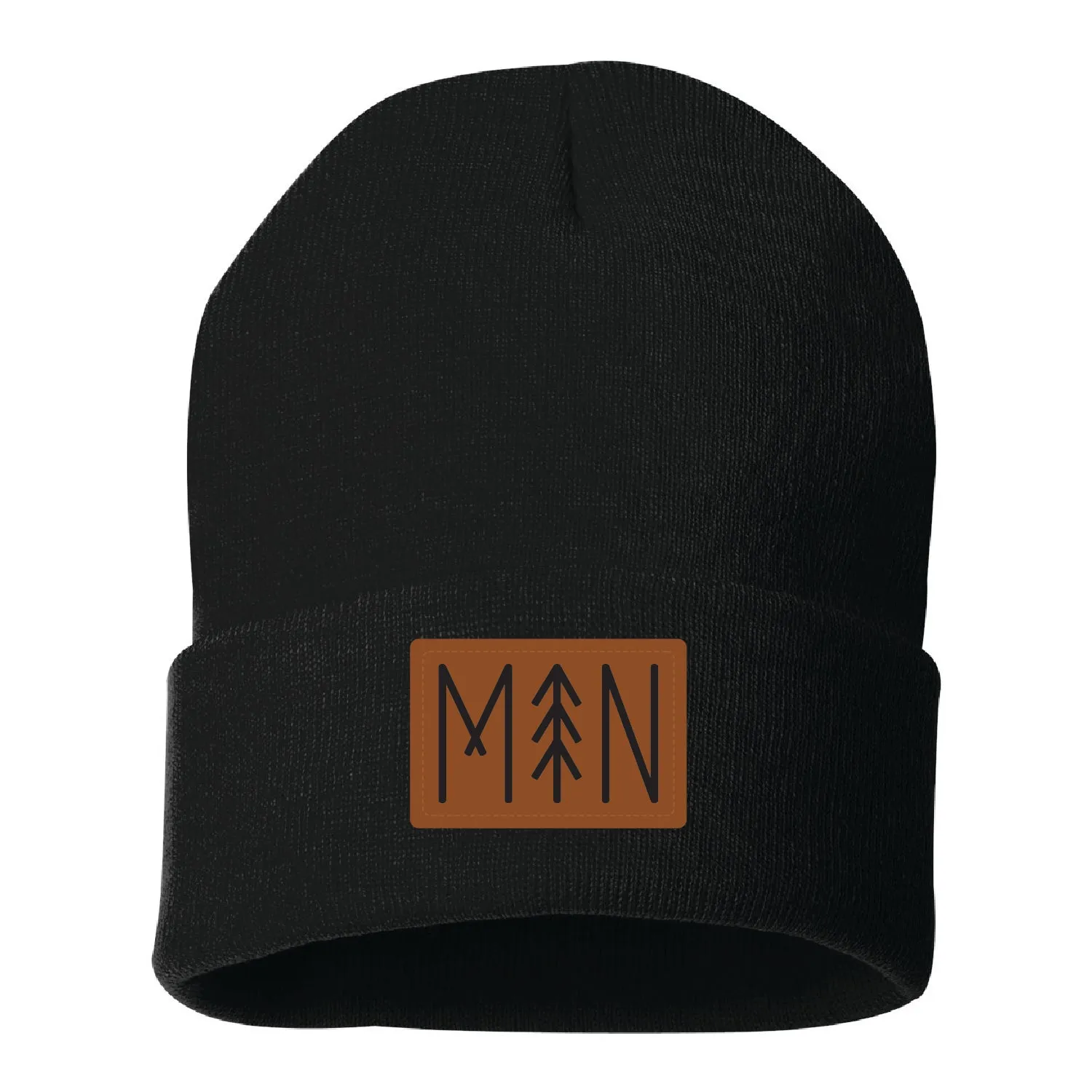 MN141 Solid 12" Cuffed Beanie