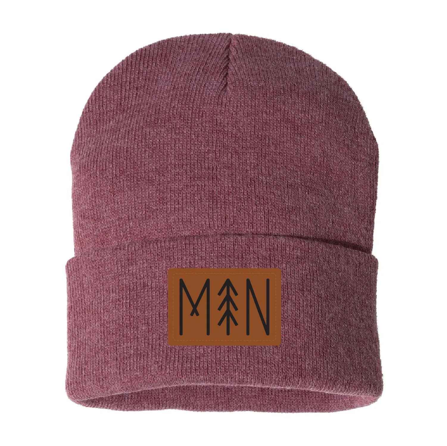 MN141 Solid 12" Cuffed Beanie