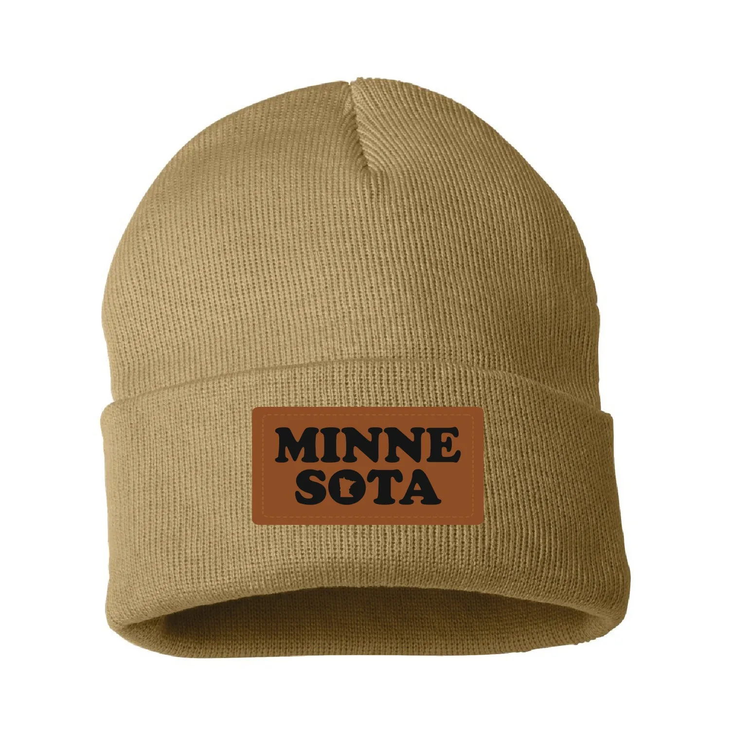 MN160 Solid 12" Cuffed Beanie