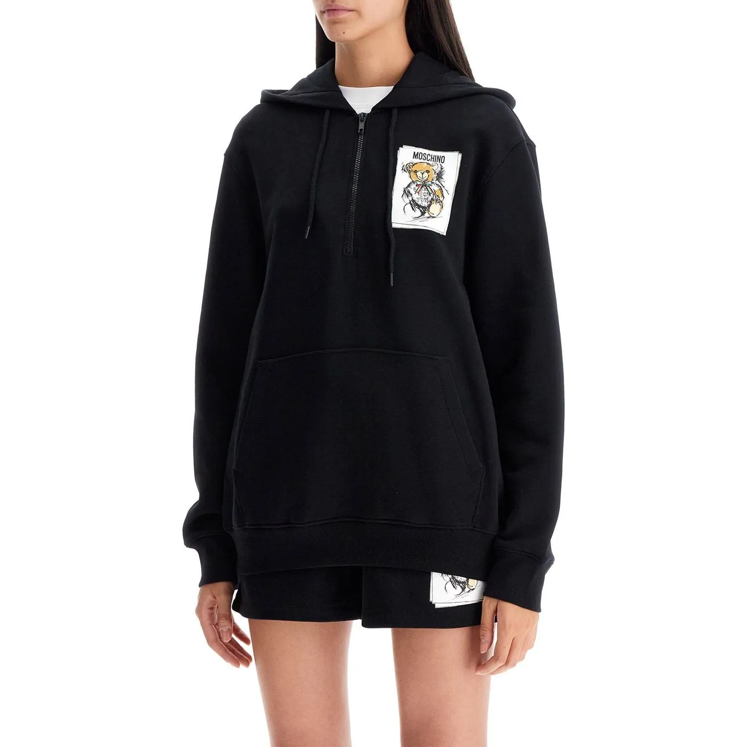 Moschino hooded teddy bear sweatshirt