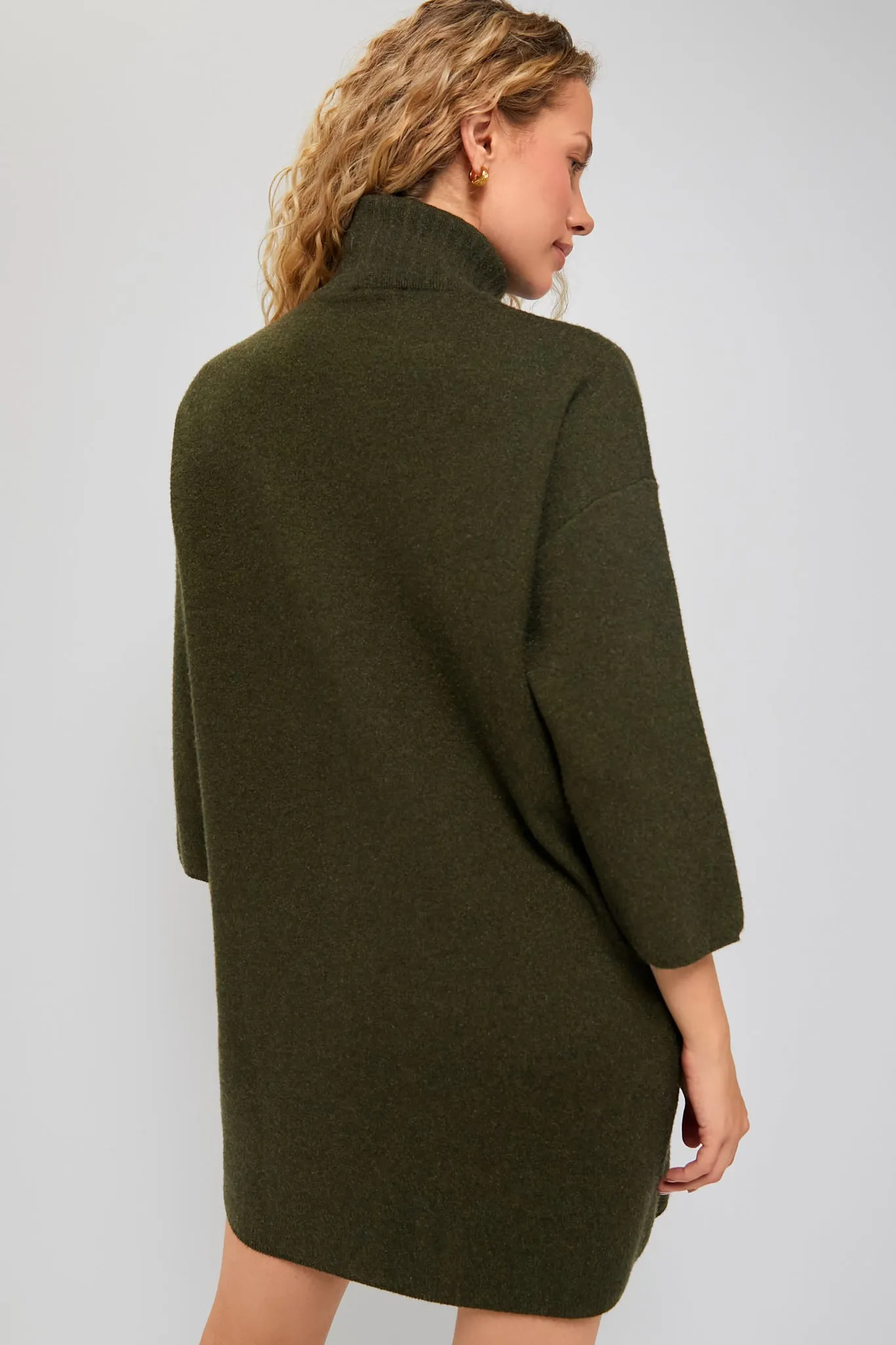 Moss Green Vivianne Dress