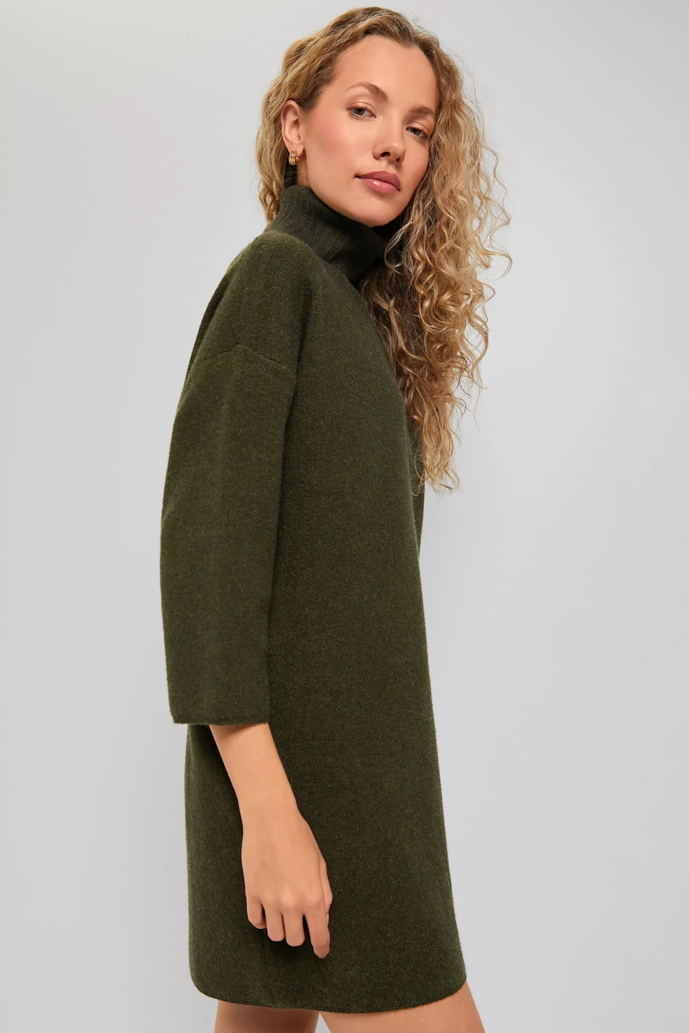 Moss Green Vivianne Dress