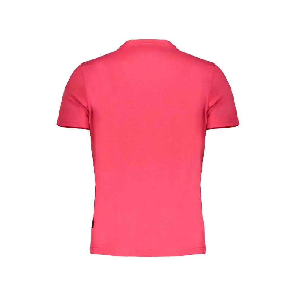 Napapijri Pink Cotton T-Shirt