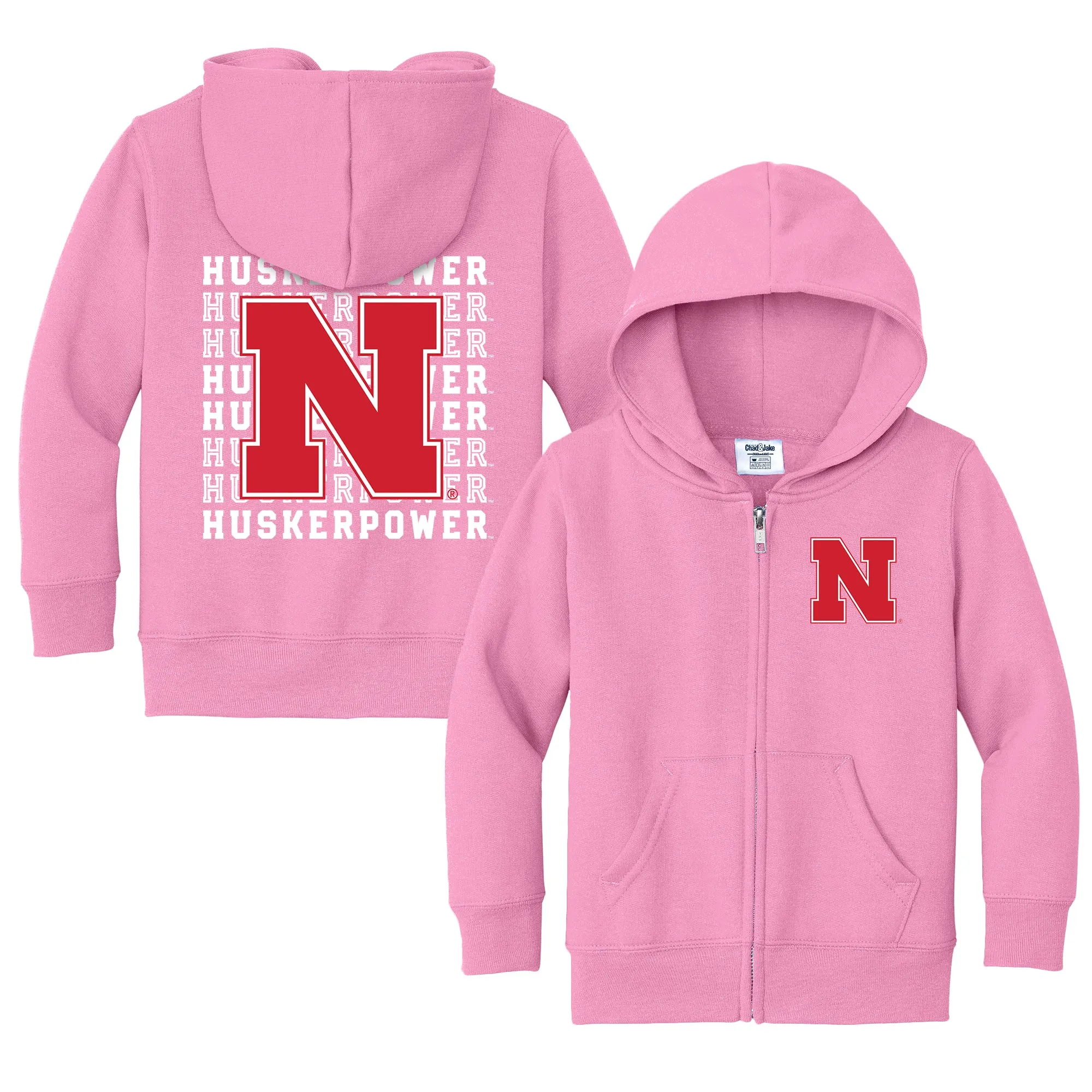 Nebraska Cornhuskers Retro Toddler Full-Zip Sweatshirt