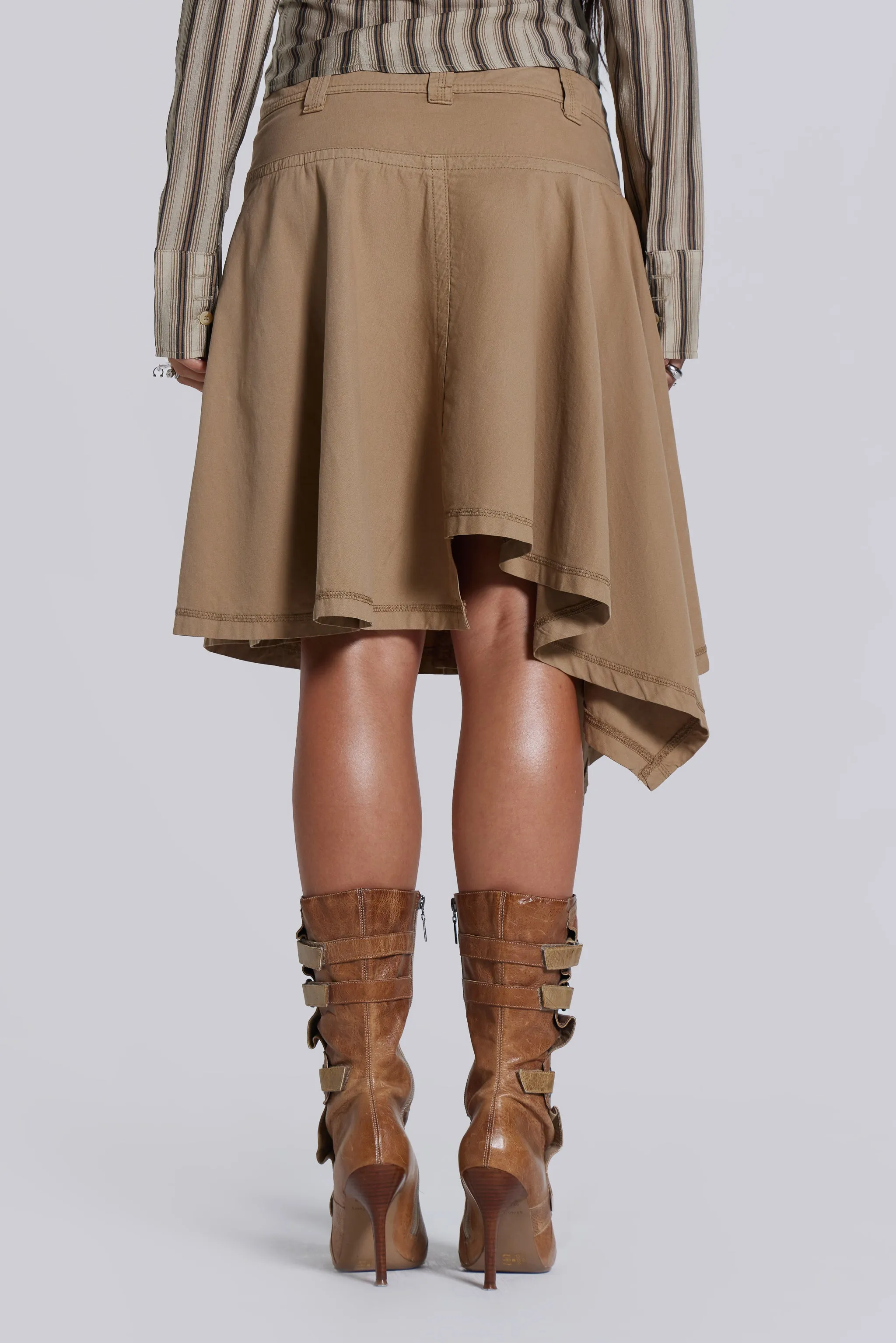 Noa Cargo Midi Skirt