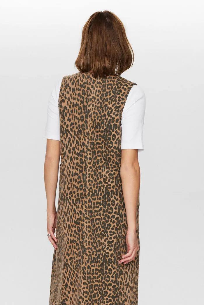 Numph Gigi Dress in Tiger Eye