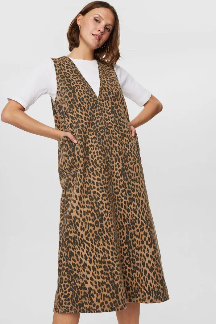 Numph Gigi Dress in Tiger Eye