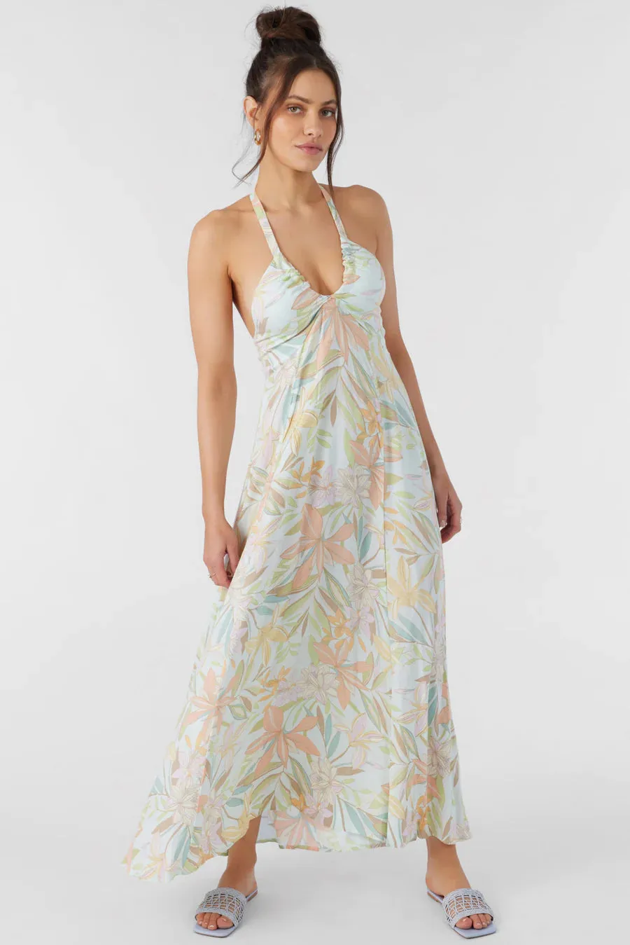 O'NEILL DAVINA FLORAL MAXI DRESS