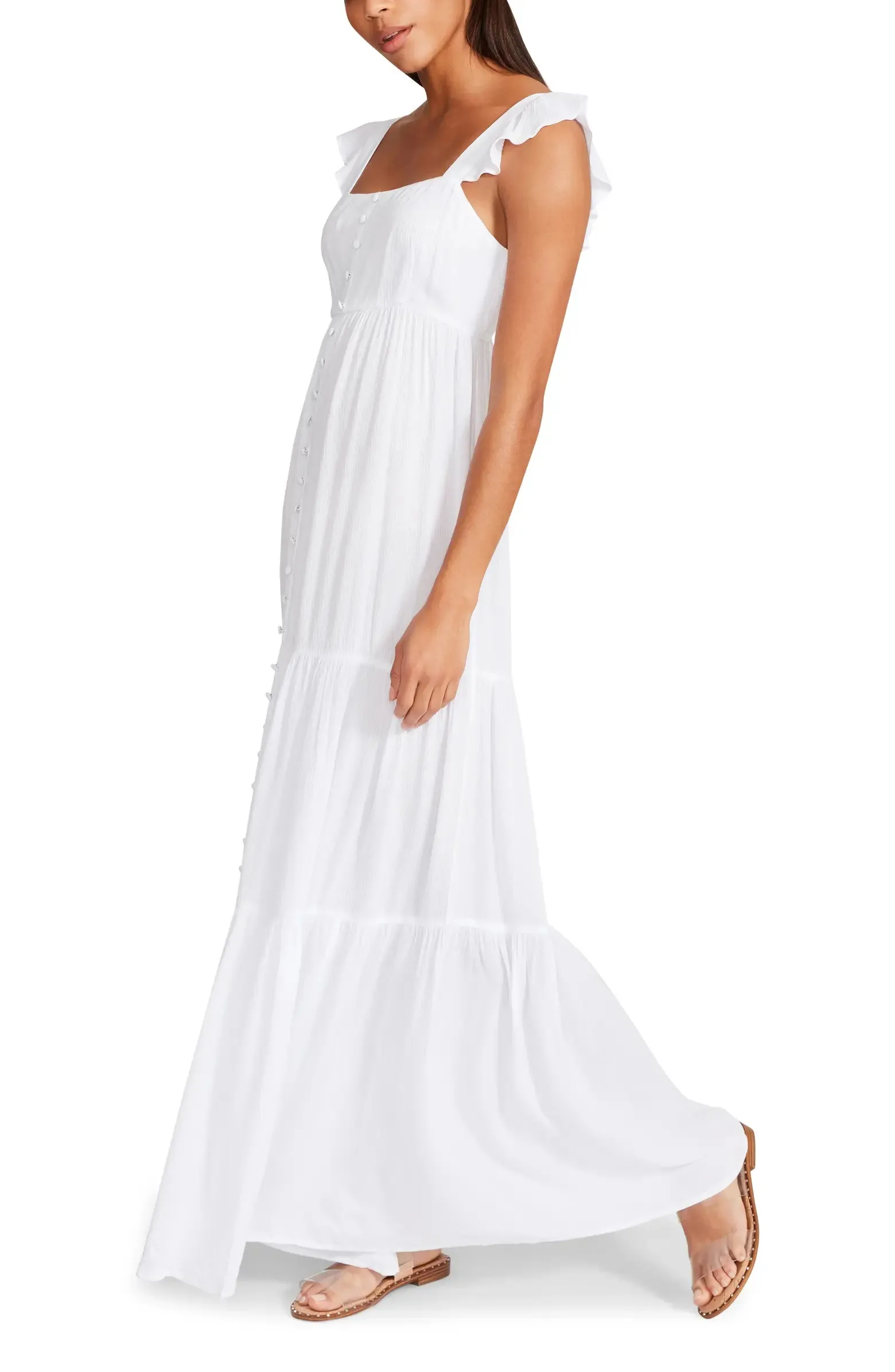 Optic White Ready or Yacht Maxi Dress