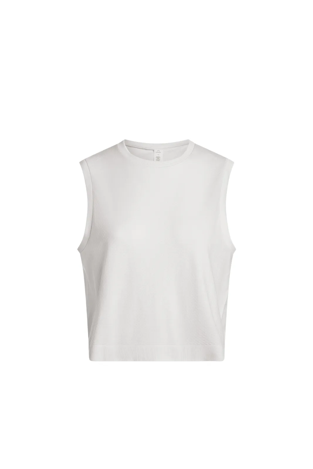 Page Seamless Crop Tank Snow White