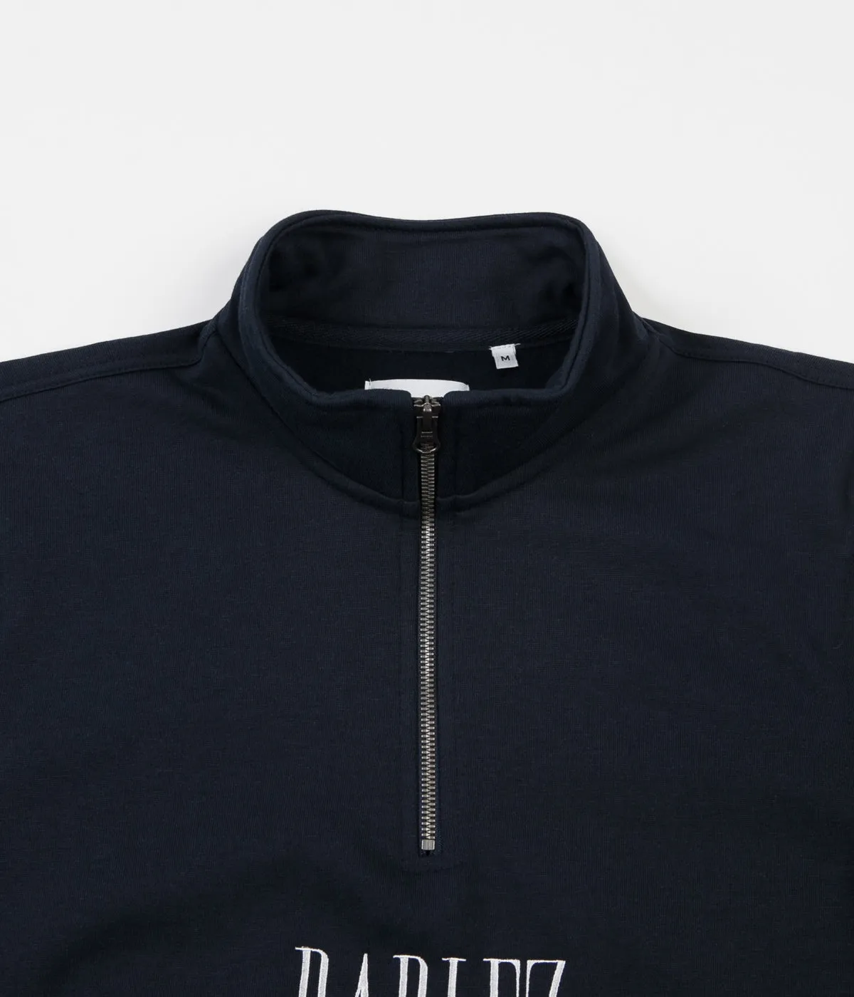 Parlez Spits 1/4 Zip Sweatshirt - Navy