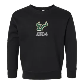 Personalized South Florida Bulls Toddler Crewneck Sweatshirt