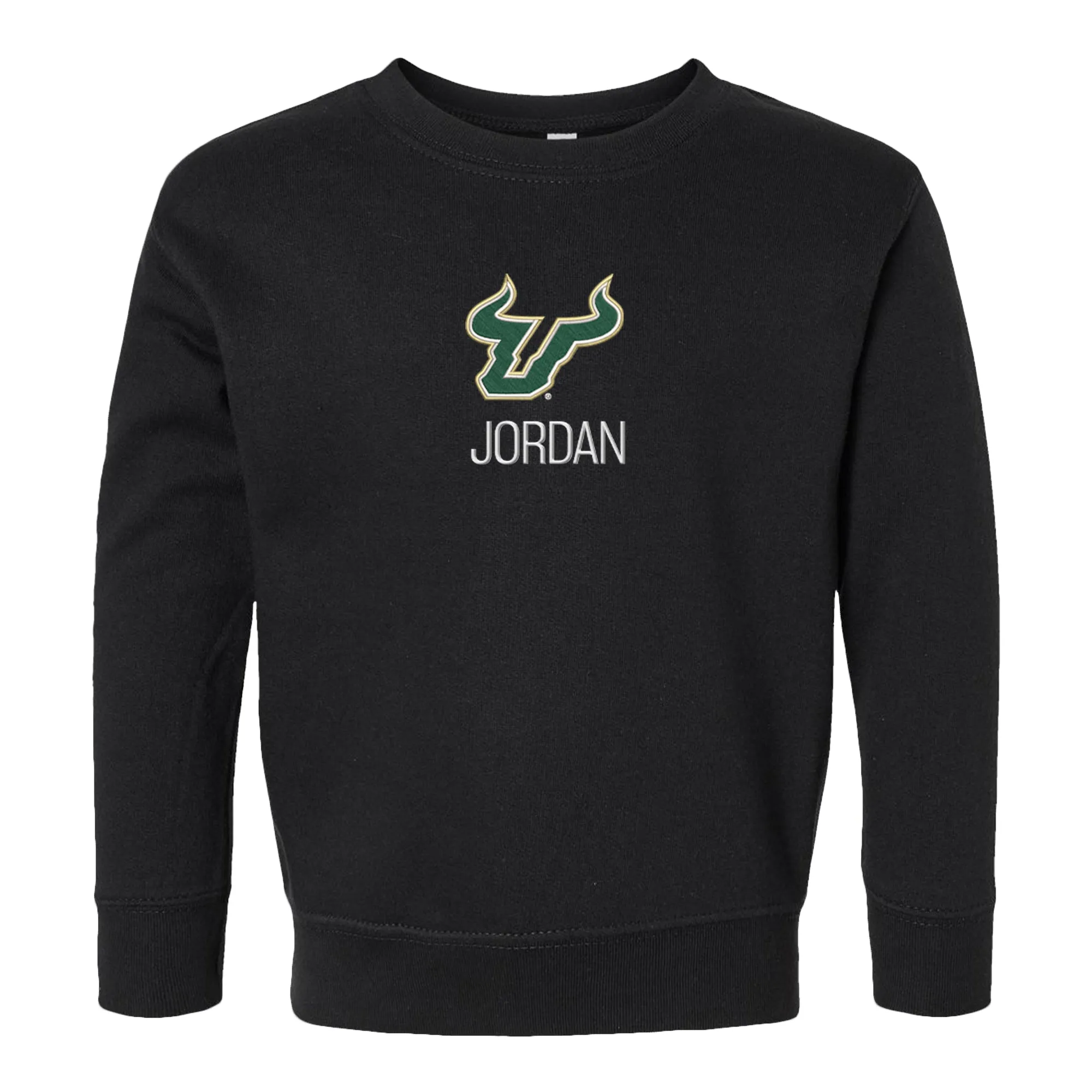 Personalized South Florida Bulls Toddler Crewneck Sweatshirt