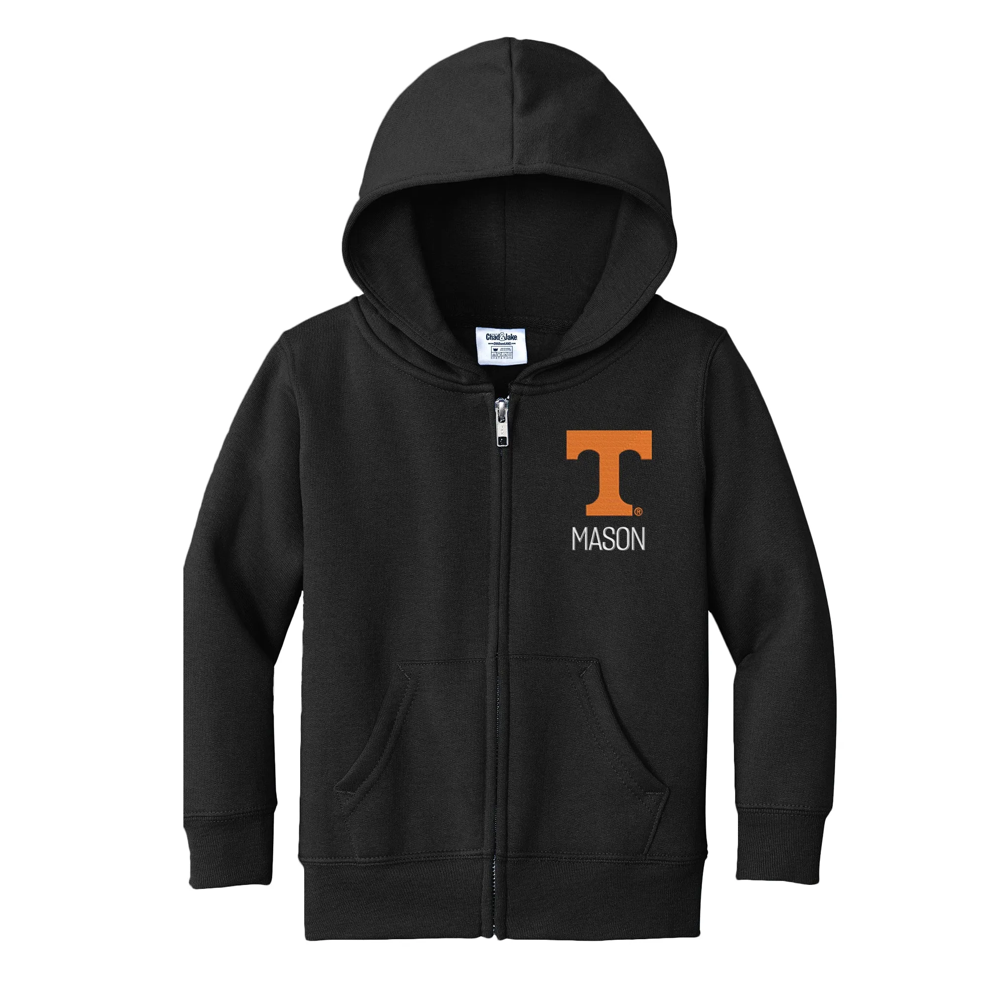 Personalized Tennessee Volunteers Toddler Full-Zip Sweatshirt