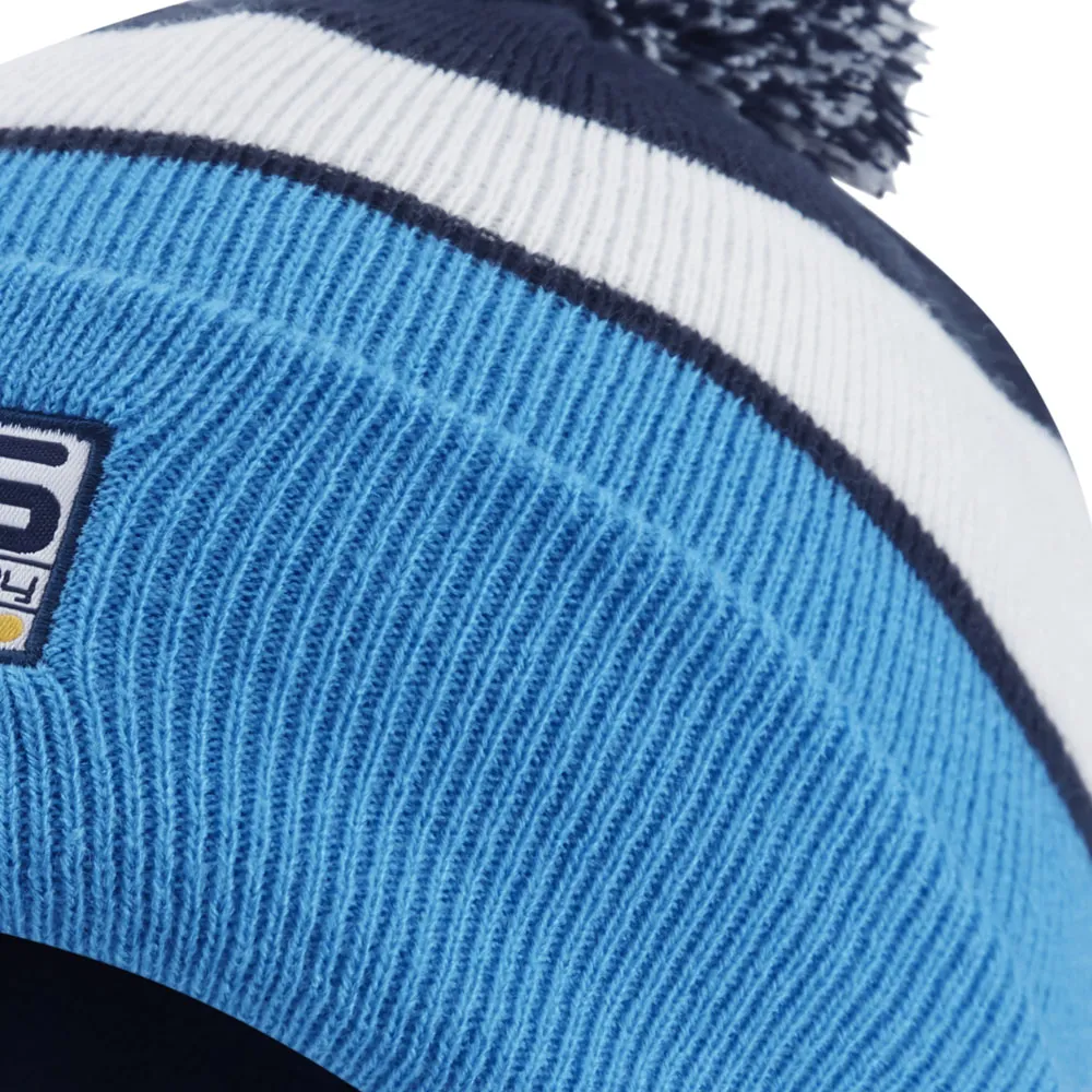 Ping Colour Code Bobble Hat - Cyan Multi