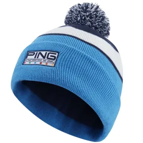 Ping Colour Code Bobble Hat - Cyan Multi