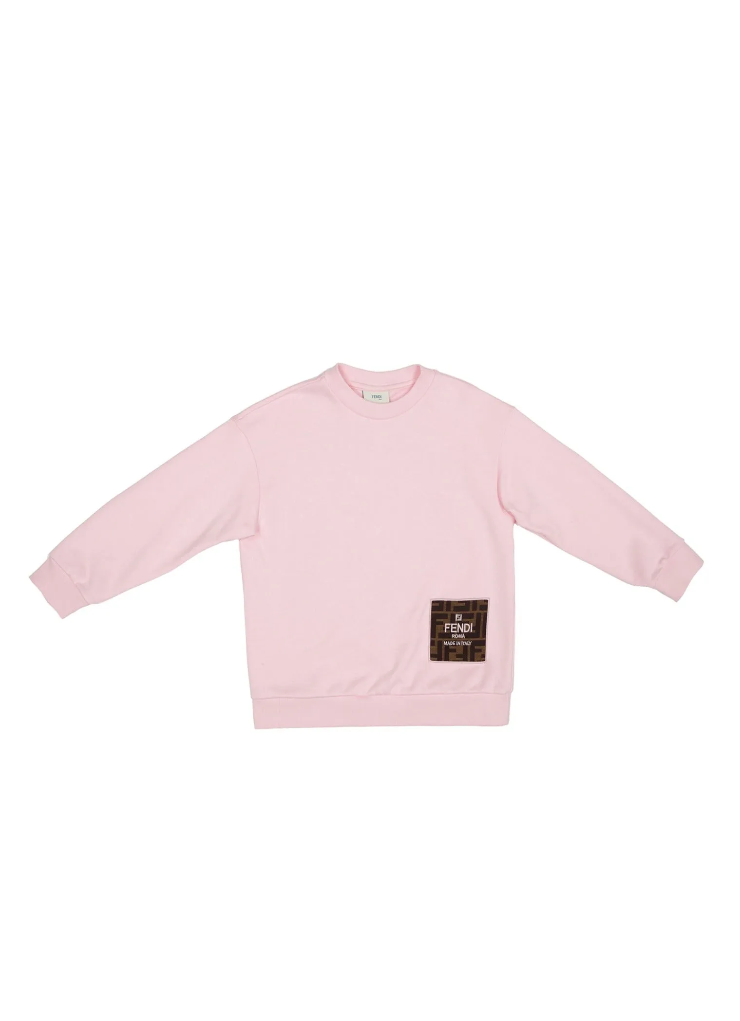 Pink Sweatshirt with Square FF