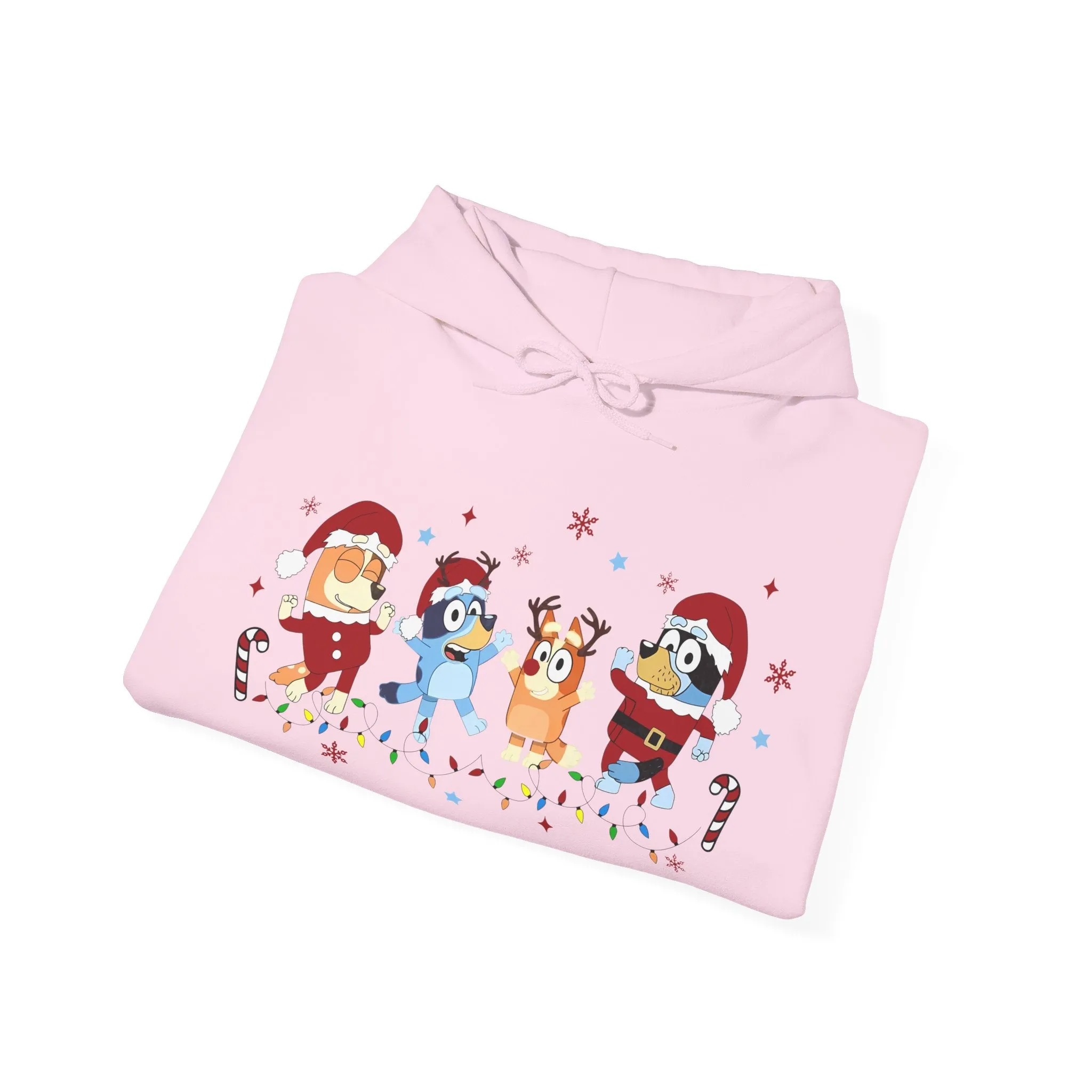 Princess Grace Festive Cartoon Characters Unisex Hooded Sweatshirt - Perfect for Holiday Cheer