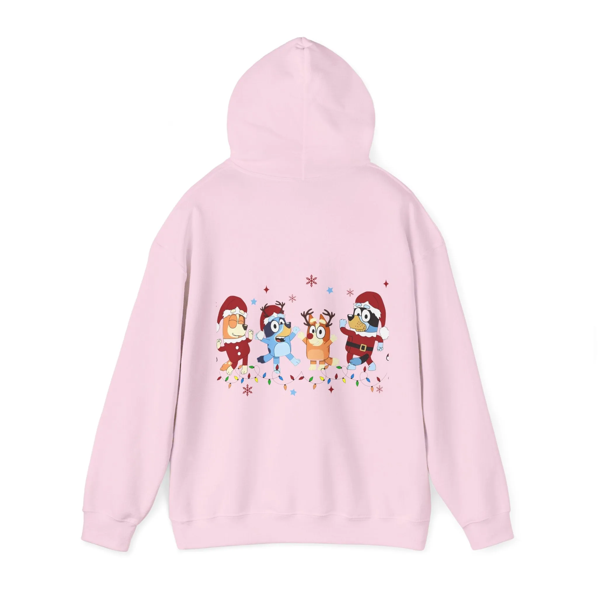 Princess Grace Festive Cartoon Characters Unisex Hooded Sweatshirt - Perfect for Holiday Cheer