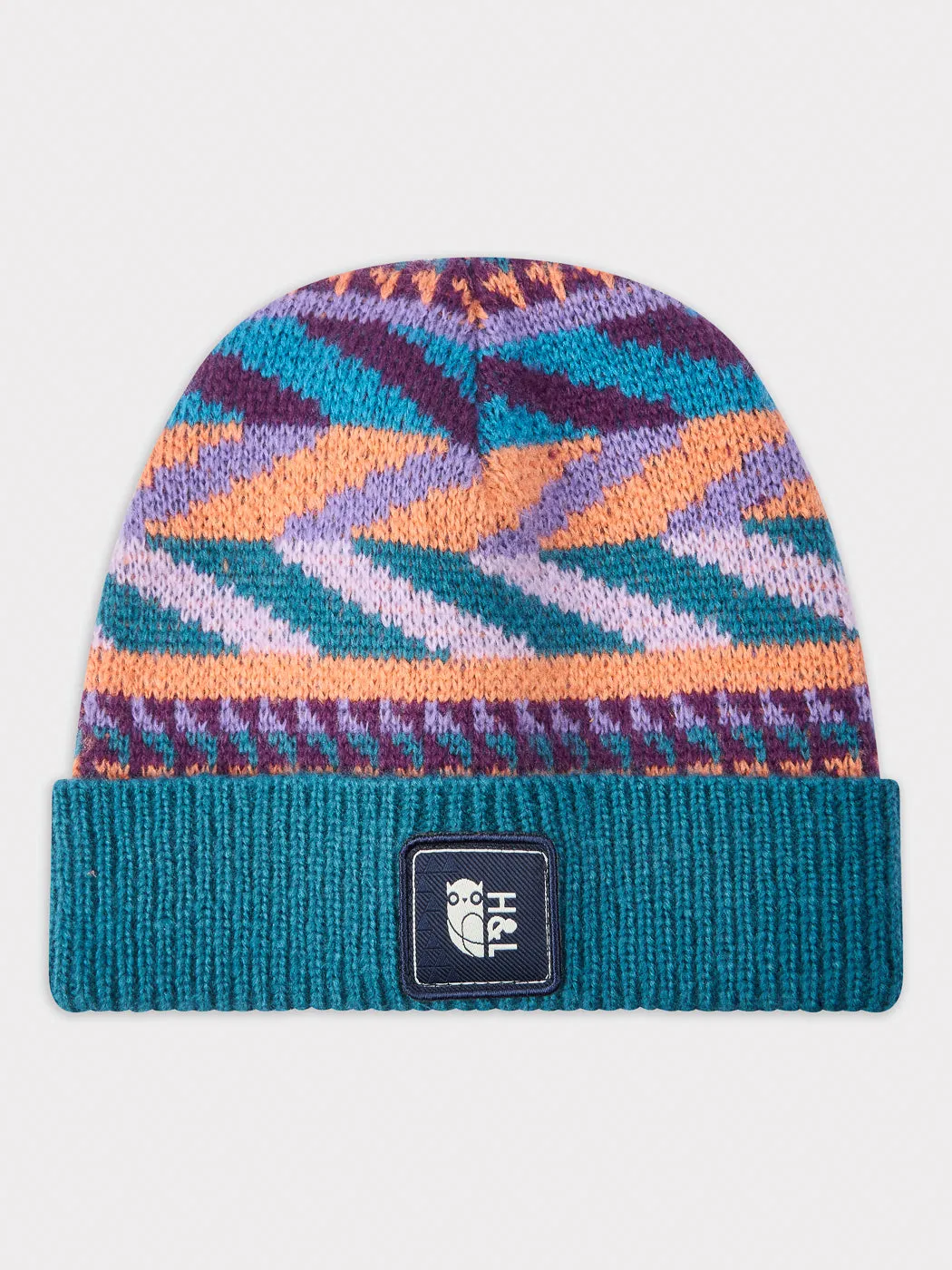 Raine Retro Pattern Beanie